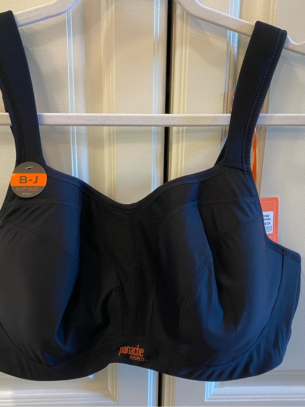 Panache Black Wired DD Sports Bra